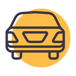 Car delivery icon